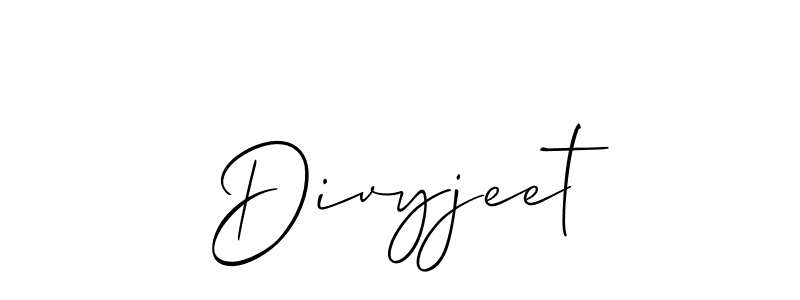 Also You can easily find your signature by using the search form. We will create Divyjeet name handwritten signature images for you free of cost using Allison_Script sign style. Divyjeet signature style 2 images and pictures png