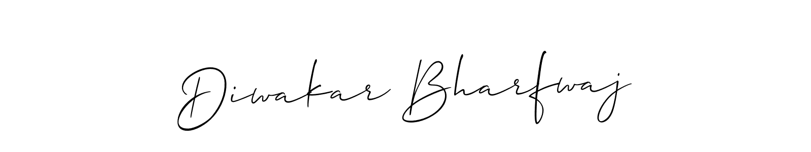 You can use this online signature creator to create a handwritten signature for the name Diwakar Bharfwaj. This is the best online autograph maker. Diwakar Bharfwaj signature style 2 images and pictures png