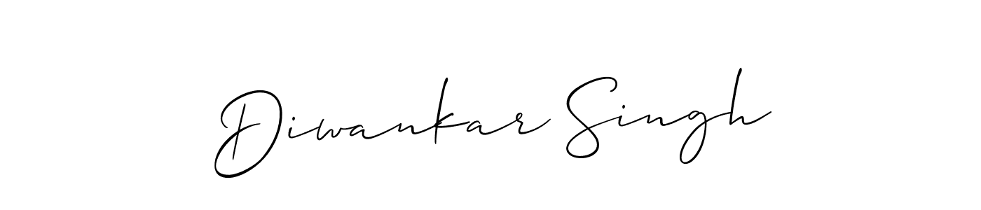 You should practise on your own different ways (Allison_Script) to write your name (Diwankar Singh) in signature. don't let someone else do it for you. Diwankar Singh signature style 2 images and pictures png