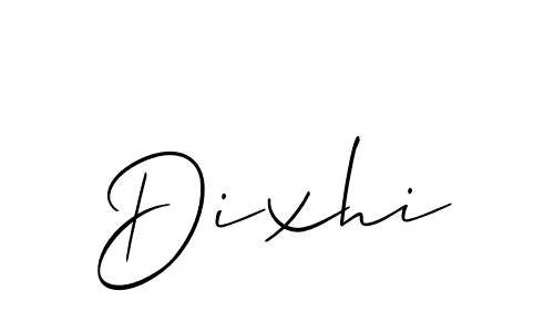 You should practise on your own different ways (Allison_Script) to write your name (Dixhi) in signature. don't let someone else do it for you. Dixhi signature style 2 images and pictures png