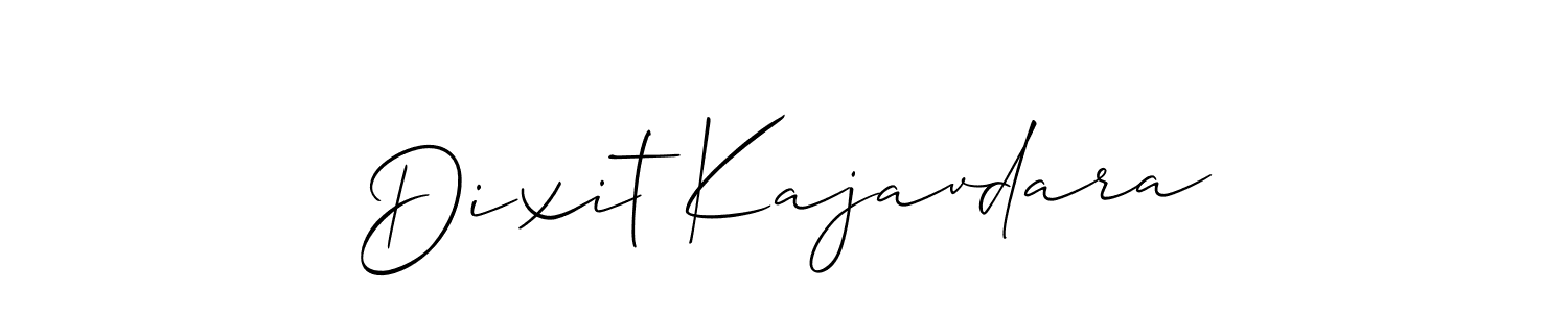 Best and Professional Signature Style for Dixit Kajavdara. Allison_Script Best Signature Style Collection. Dixit Kajavdara signature style 2 images and pictures png