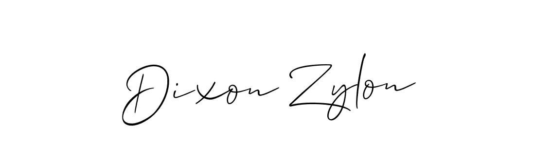Allison_Script is a professional signature style that is perfect for those who want to add a touch of class to their signature. It is also a great choice for those who want to make their signature more unique. Get Dixon Zylon name to fancy signature for free. Dixon Zylon signature style 2 images and pictures png