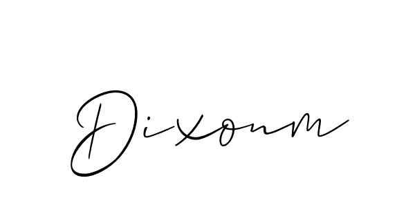 Once you've used our free online signature maker to create your best signature Allison_Script style, it's time to enjoy all of the benefits that Dixonm name signing documents. Dixonm signature style 2 images and pictures png