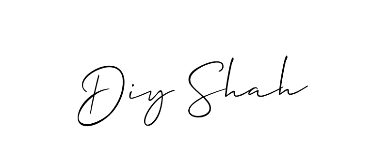 This is the best signature style for the Diy Shah name. Also you like these signature font (Allison_Script). Mix name signature. Diy Shah signature style 2 images and pictures png