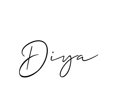 See photos of Diya official signature by Spectra . Check more albums & portfolios. Read reviews & check more about Allison_Script font. Diya signature style 2 images and pictures png