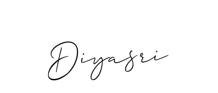 This is the best signature style for the Diyasri name. Also you like these signature font (Allison_Script). Mix name signature. Diyasri signature style 2 images and pictures png