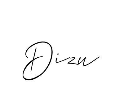 Make a short Dizu signature style. Manage your documents anywhere anytime using Allison_Script. Create and add eSignatures, submit forms, share and send files easily. Dizu signature style 2 images and pictures png