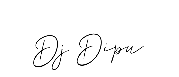 Once you've used our free online signature maker to create your best signature Allison_Script style, it's time to enjoy all of the benefits that Dj Dipu name signing documents. Dj Dipu signature style 2 images and pictures png