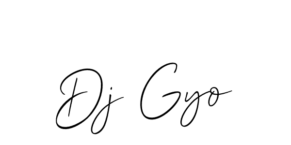 Once you've used our free online signature maker to create your best signature Allison_Script style, it's time to enjoy all of the benefits that Dj Gyo name signing documents. Dj Gyo signature style 2 images and pictures png