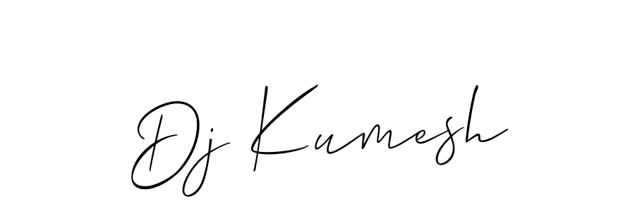 Make a short Dj Kumesh signature style. Manage your documents anywhere anytime using Allison_Script. Create and add eSignatures, submit forms, share and send files easily. Dj Kumesh signature style 2 images and pictures png