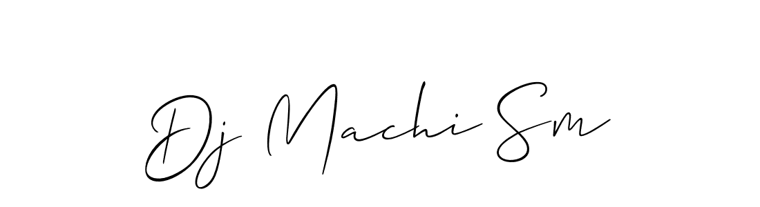 You can use this online signature creator to create a handwritten signature for the name Dj Machi Sm. This is the best online autograph maker. Dj Machi Sm signature style 2 images and pictures png