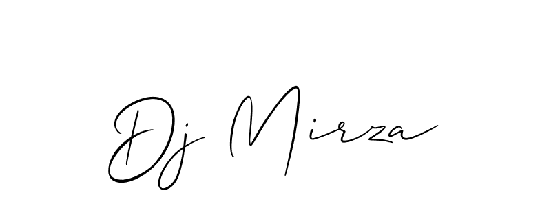 You can use this online signature creator to create a handwritten signature for the name Dj Mirza. This is the best online autograph maker. Dj Mirza signature style 2 images and pictures png