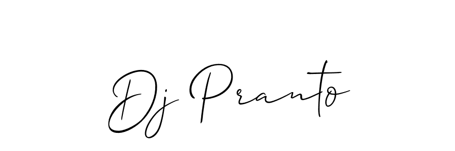 Best and Professional Signature Style for Dj Pranto. Allison_Script Best Signature Style Collection. Dj Pranto signature style 2 images and pictures png