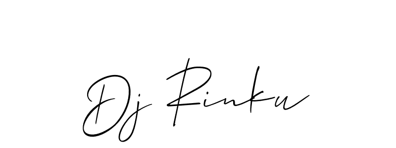 Check out images of Autograph of Dj Rinku name. Actor Dj Rinku Signature Style. Allison_Script is a professional sign style online. Dj Rinku signature style 2 images and pictures png