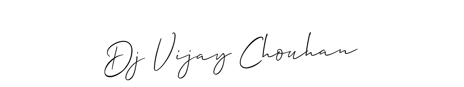 Here are the top 10 professional signature styles for the name Dj Vijay Chouhan. These are the best autograph styles you can use for your name. Dj Vijay Chouhan signature style 2 images and pictures png