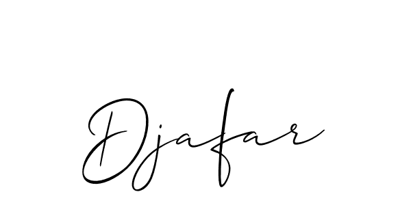 Also we have Djafar name is the best signature style. Create professional handwritten signature collection using Allison_Script autograph style. Djafar signature style 2 images and pictures png