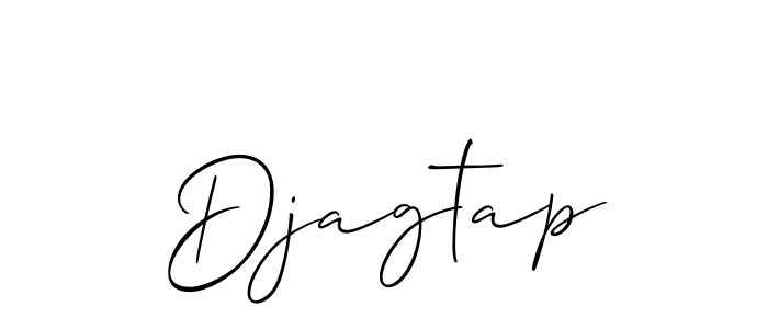 Make a beautiful signature design for name Djagtap. Use this online signature maker to create a handwritten signature for free. Djagtap signature style 2 images and pictures png