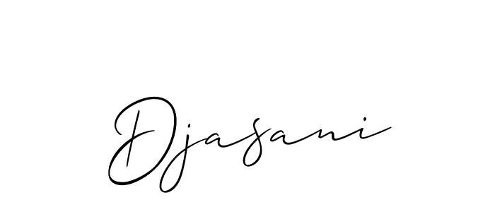 Once you've used our free online signature maker to create your best signature Allison_Script style, it's time to enjoy all of the benefits that Djasani name signing documents. Djasani signature style 2 images and pictures png