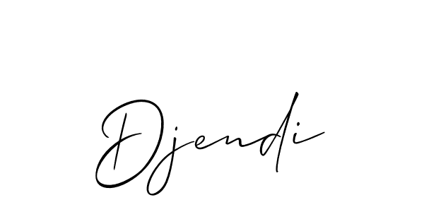 Make a short Djendi signature style. Manage your documents anywhere anytime using Allison_Script. Create and add eSignatures, submit forms, share and send files easily. Djendi signature style 2 images and pictures png