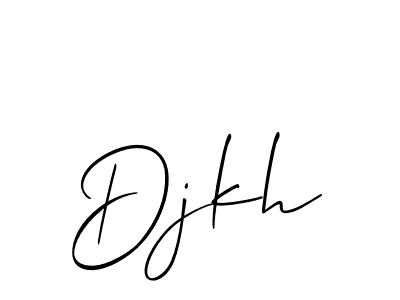 Best and Professional Signature Style for Djkh. Allison_Script Best Signature Style Collection. Djkh signature style 2 images and pictures png