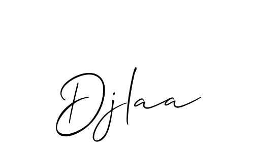 Best and Professional Signature Style for Djlaa. Allison_Script Best Signature Style Collection. Djlaa signature style 2 images and pictures png