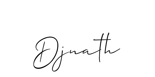 Best and Professional Signature Style for Djnath. Allison_Script Best Signature Style Collection. Djnath signature style 2 images and pictures png