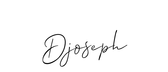 How to Draw Djoseph signature style? Allison_Script is a latest design signature styles for name Djoseph. Djoseph signature style 2 images and pictures png