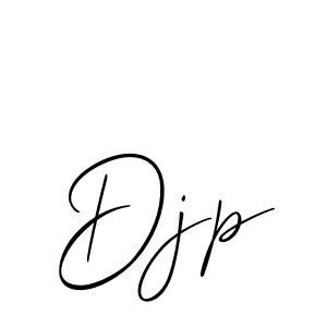 Make a beautiful signature design for name Djp. Use this online signature maker to create a handwritten signature for free. Djp signature style 2 images and pictures png