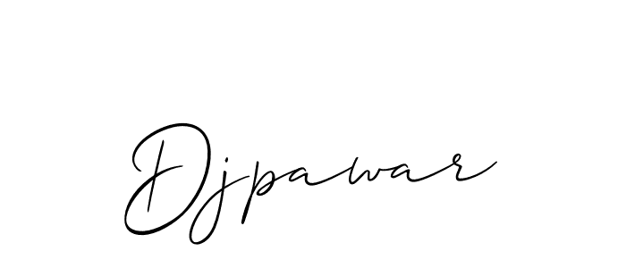 You should practise on your own different ways (Allison_Script) to write your name (Djpawar) in signature. don't let someone else do it for you. Djpawar signature style 2 images and pictures png