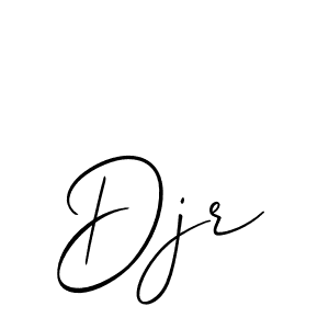 It looks lik you need a new signature style for name Djr. Design unique handwritten (Allison_Script) signature with our free signature maker in just a few clicks. Djr signature style 2 images and pictures png