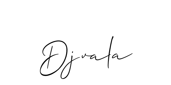Djvala stylish signature style. Best Handwritten Sign (Allison_Script) for my name. Handwritten Signature Collection Ideas for my name Djvala. Djvala signature style 2 images and pictures png