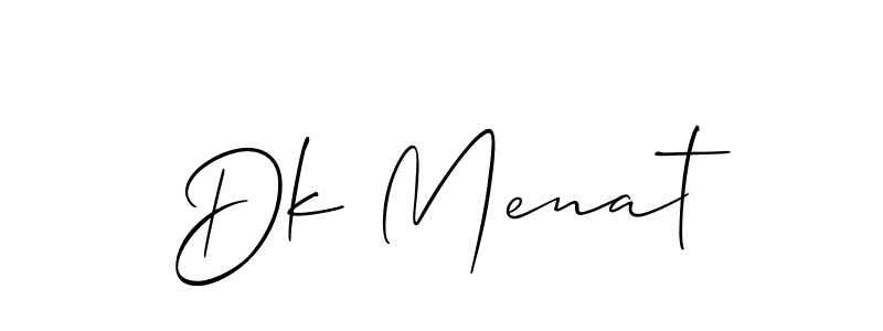 You can use this online signature creator to create a handwritten signature for the name Dk Menat. This is the best online autograph maker. Dk Menat signature style 2 images and pictures png
