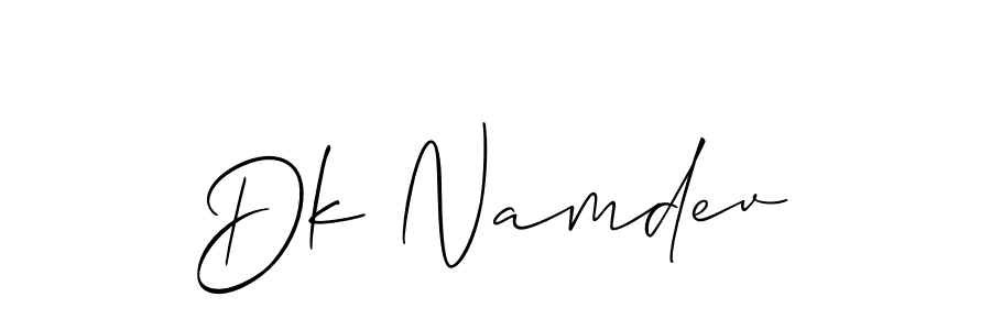 You can use this online signature creator to create a handwritten signature for the name Dk Namdev. This is the best online autograph maker. Dk Namdev signature style 2 images and pictures png