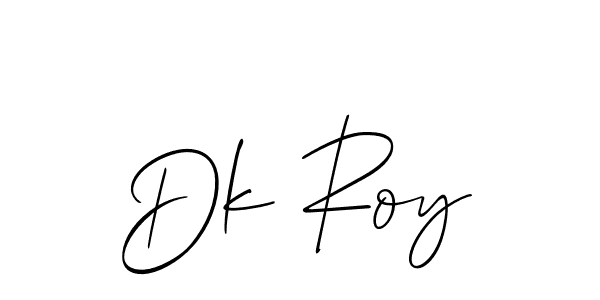 Design your own signature with our free online signature maker. With this signature software, you can create a handwritten (Allison_Script) signature for name Dk Roy. Dk Roy signature style 2 images and pictures png