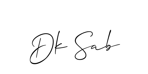 Check out images of Autograph of Dk Sab name. Actor Dk Sab Signature Style. Allison_Script is a professional sign style online. Dk Sab signature style 2 images and pictures png
