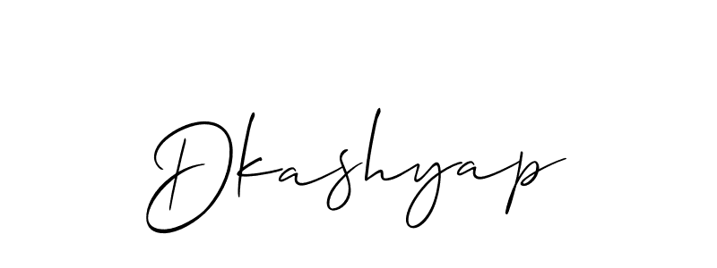 Similarly Allison_Script is the best handwritten signature design. Signature creator online .You can use it as an online autograph creator for name Dkashyap. Dkashyap signature style 2 images and pictures png