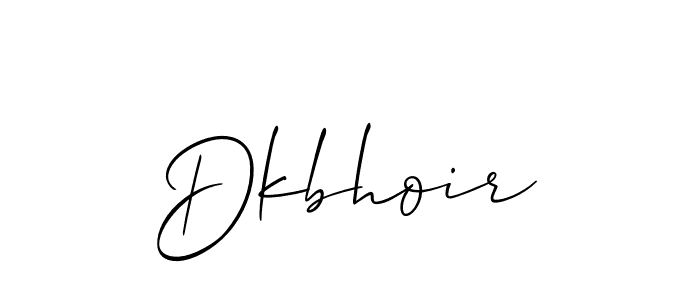 if you are searching for the best signature style for your name Dkbhoir. so please give up your signature search. here we have designed multiple signature styles  using Allison_Script. Dkbhoir signature style 2 images and pictures png