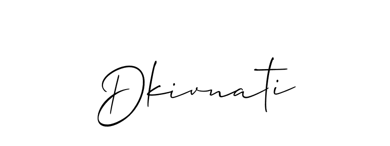 Dkivnati stylish signature style. Best Handwritten Sign (Allison_Script) for my name. Handwritten Signature Collection Ideas for my name Dkivnati. Dkivnati signature style 2 images and pictures png