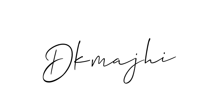 Design your own signature with our free online signature maker. With this signature software, you can create a handwritten (Allison_Script) signature for name Dkmajhi. Dkmajhi signature style 2 images and pictures png
