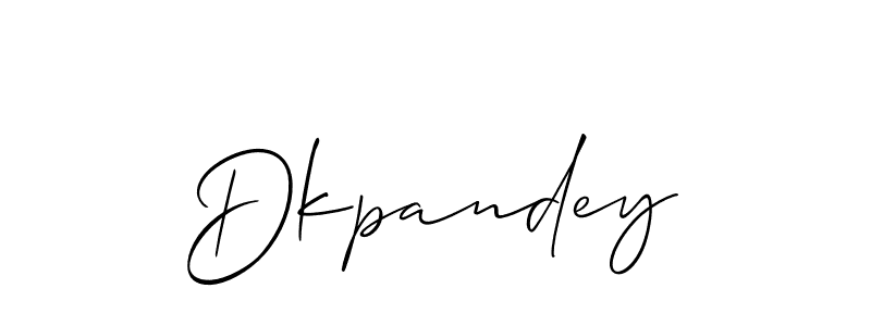 Make a beautiful signature design for name Dkpandey. Use this online signature maker to create a handwritten signature for free. Dkpandey signature style 2 images and pictures png