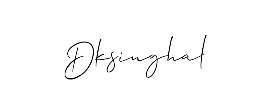 Best and Professional Signature Style for Dksinghal. Allison_Script Best Signature Style Collection. Dksinghal signature style 2 images and pictures png