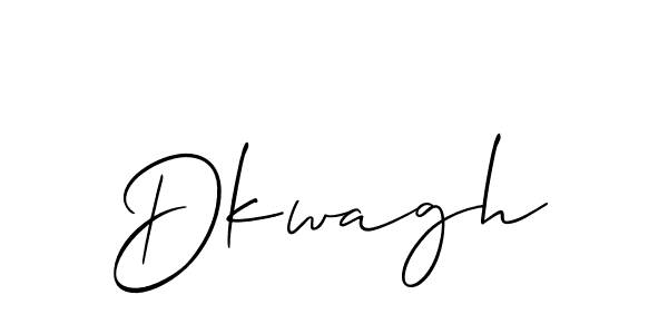 Once you've used our free online signature maker to create your best signature Allison_Script style, it's time to enjoy all of the benefits that Dkwagh name signing documents. Dkwagh signature style 2 images and pictures png