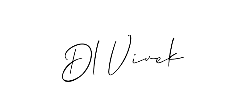 Here are the top 10 professional signature styles for the name Dl Vivek. These are the best autograph styles you can use for your name. Dl Vivek signature style 2 images and pictures png