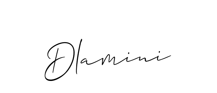 Also You can easily find your signature by using the search form. We will create Dlamini name handwritten signature images for you free of cost using Allison_Script sign style. Dlamini signature style 2 images and pictures png