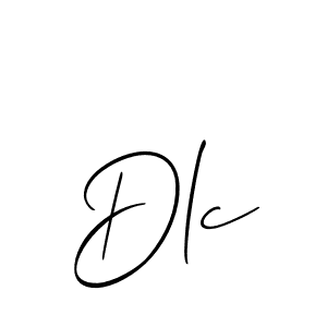 How to Draw Dlc signature style? Allison_Script is a latest design signature styles for name Dlc. Dlc signature style 2 images and pictures png