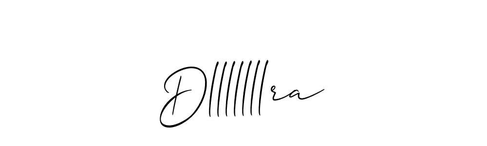 You should practise on your own different ways (Allison_Script) to write your name (Dlllllllra) in signature. don't let someone else do it for you. Dlllllllra signature style 2 images and pictures png