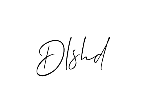 Make a short Dlshd signature style. Manage your documents anywhere anytime using Allison_Script. Create and add eSignatures, submit forms, share and send files easily. Dlshd signature style 2 images and pictures png