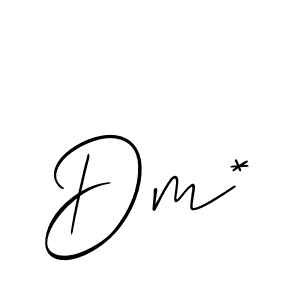 How to Draw Dm* signature style? Allison_Script is a latest design signature styles for name Dm*. Dm* signature style 2 images and pictures png