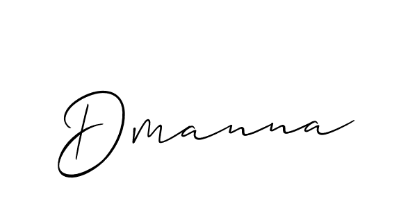 You should practise on your own different ways (Allison_Script) to write your name (Dmanna) in signature. don't let someone else do it for you. Dmanna signature style 2 images and pictures png