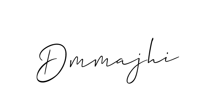 Design your own signature with our free online signature maker. With this signature software, you can create a handwritten (Allison_Script) signature for name Dmmajhi. Dmmajhi signature style 2 images and pictures png